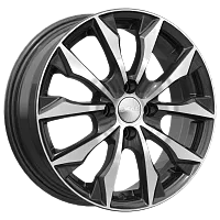 Литые диски НАГОЯ (КЛ312) 6.000xR16 4x100 DIA60.1 ET41 алмаз для Opel Astra