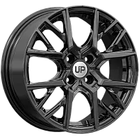 Литые диски Up124 (КС1104) 6.500xR16 4x114.3 DIA67.1 ET43 New Black для Chevrolet