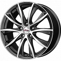 Литые диски Каzантип (КС684М) 7.500xR18 5x108 DIA67.1 ET35 Блэк Джек