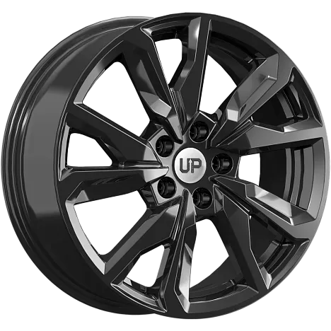 Литые диски Up114 (КС1023) 7.000xR17 5x114.3 DIA67.1 ET43 New Black купить в интернет-магазине