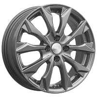 Литые диски НАГОЯ (КЛ312) 6.000xR16 4x100 DIA60.1 ET41 графит для KIA