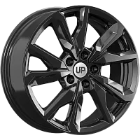 Литые диски Up114 (КС1023) 7.000xR17 5x114.3 DIA67.1 ET35 New Black для KIA