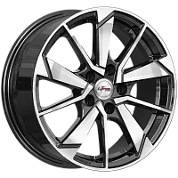 Литые диски Зиплайн (КС1042) 6.500xR16 5x105 DIA56.6 ET38 Блэк Джек для Chevrolet Cruze