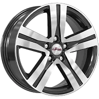 Литые диски Rebel (КС913) 7.000xR17 5x114.3 DIA67.1 ET50 Блэк Джек для Mazda 5