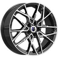 Литые диски Вудроф (КС1044) 7.000xR18 5x108 DIA60.1 ET33 алмаз черный для Chery Tiggo 7 Pro