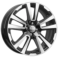 Литые диски КС874 (ZV 17_XRAY) (КС874) 6.500xR17 4x100 DIA60.1 ET41 алмаз черный
