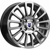 Литые диски Неман-оригинал (КС717) (КС717) 6.000xR15 4x100 DIA54.1 ET48 дарк платинум для KIA