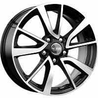 Литые диски КС699 (ZV 17_Audi A4) (КС699) 7.000xR17 5x112 DIA66.6 ET46 алмаз черный для Audi Tt Roadster