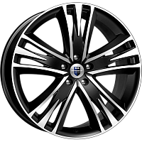 Литые диски Атлас (КС661М) 8.500xR20 5x120 DIA72.6 ET35 алмаз черный для BMW 1 Series Cabrio